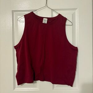 Athleta Burgundy Workout Tank